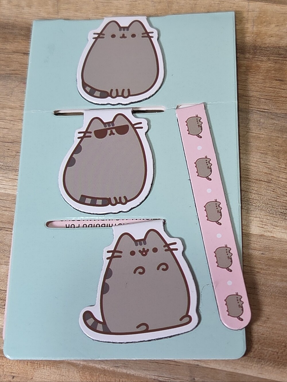 Pusheen The Cat Magnetic Bookmarks Page Clips Set Of 4
